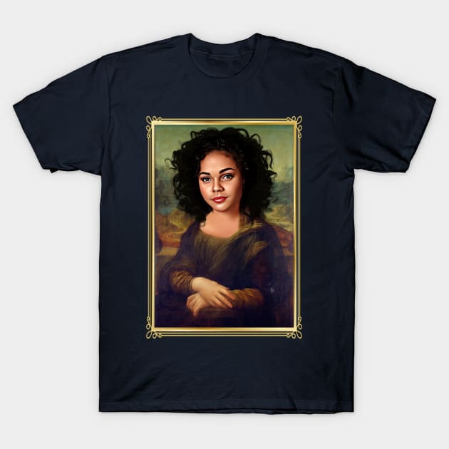 Mona Lisa Turtle T-Shirt by Zbornak Designs